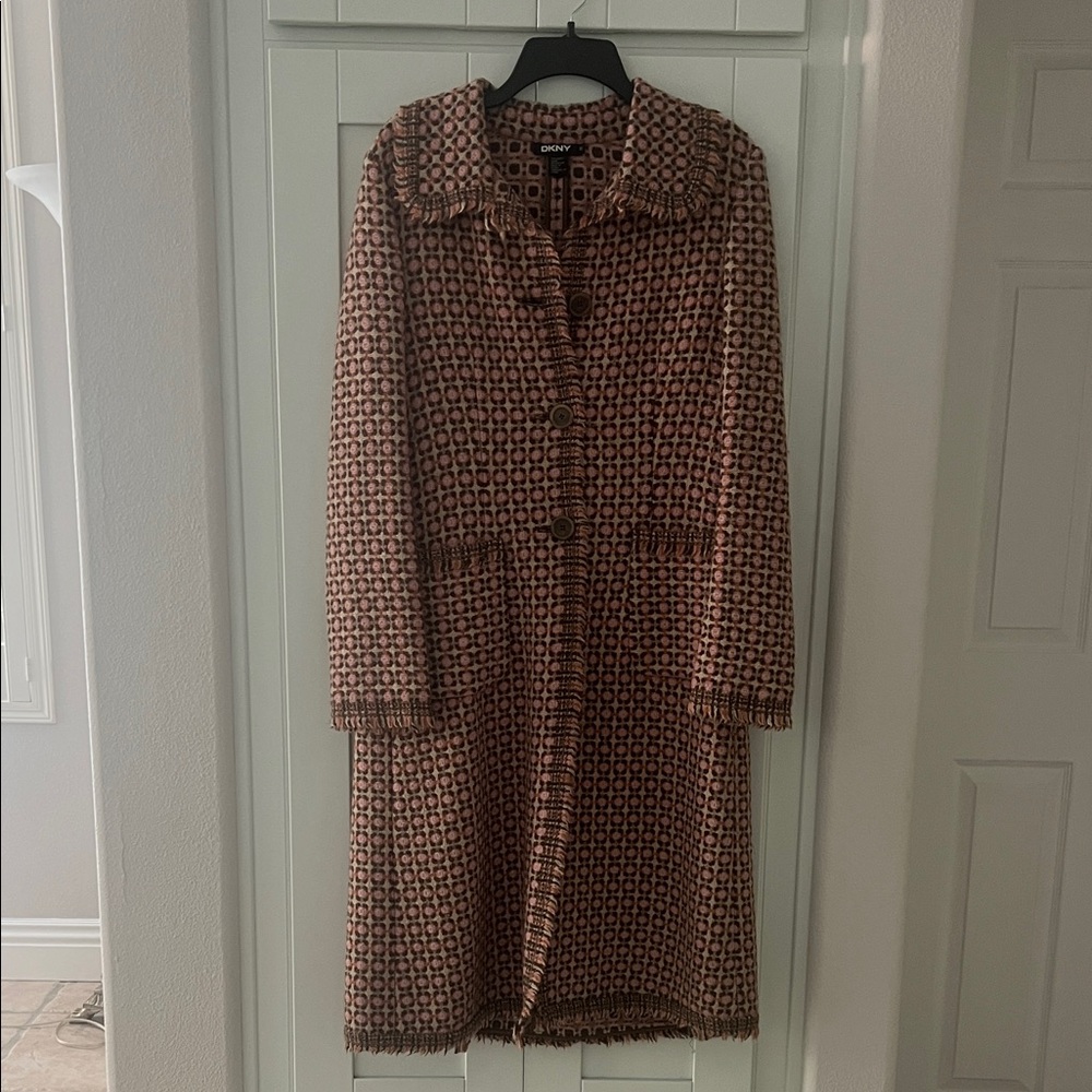 DKNY Multicolor Textured Jacket
